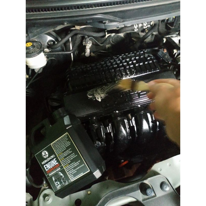 Pembersih mesin motor dan mobil Engine degreaser WK pembersih kerak mesin 1 liter