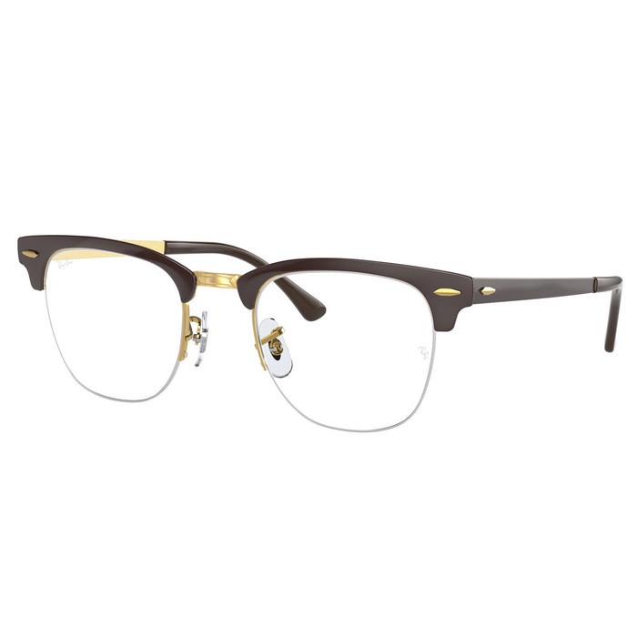 Ray-Ban Frame Clubmaster RX 3716VM 3116 50 Brown Gold