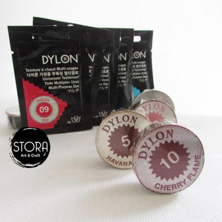

DYLON PEWARNA KAIN original - Pewarna Celup Tie Dye Baju Tekstil - BORDEAUX