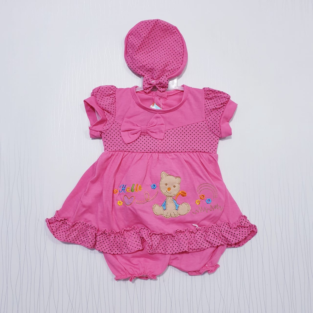 COD Bayar Ditempat Baju Baby Ada TOPI/ Baju Anak / Setelan Anak / Baby Alicia