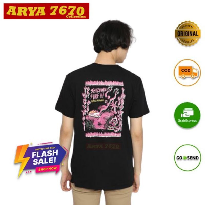 [PROMO] Erigo T-Shirt Shizuoka Black Original Size M - Harga Termurah