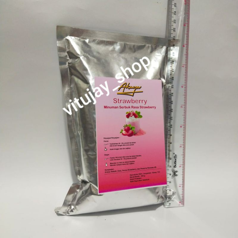 

strawberri milk akaya 500 gram bubuk minuman