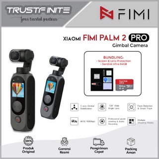 FIMI Palm 2 Pro 4K 3-Axis 1/2” CMOS Sensor Stabilizer Garansi Resmi