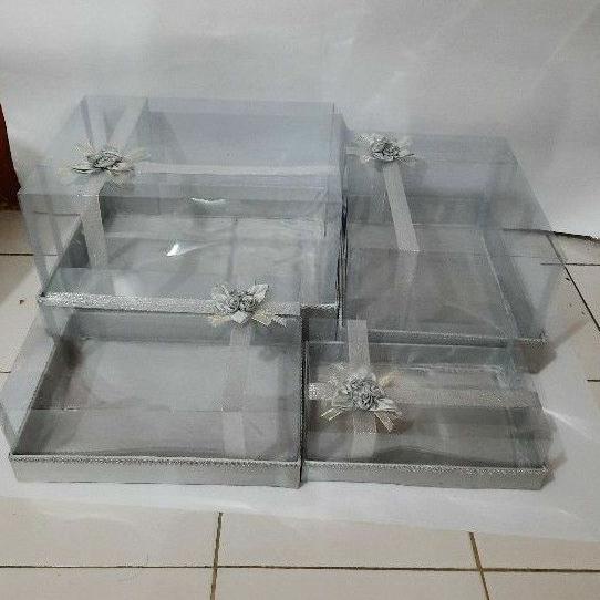 

Sale!!! Kotak Hantaran Pita Silver - Paling Diminati