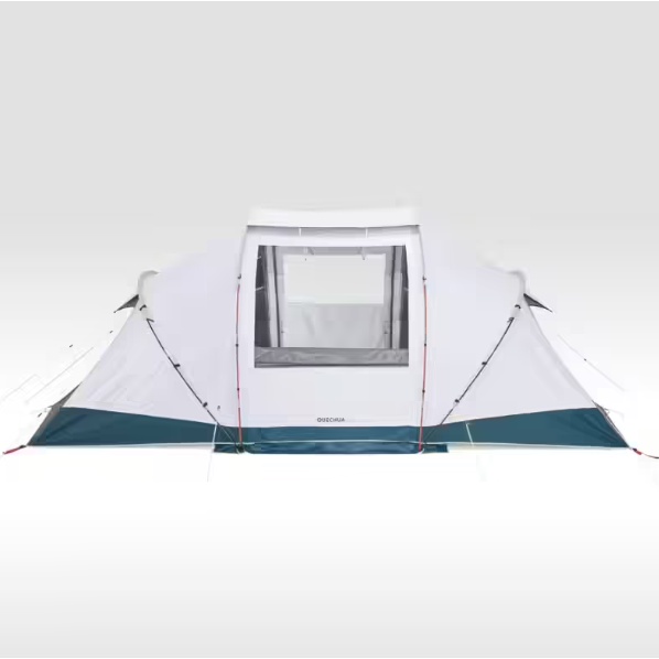 Tenda Camping Quechua Arpenaz 4.2 Fresh & Black 2 Ruang Tidur