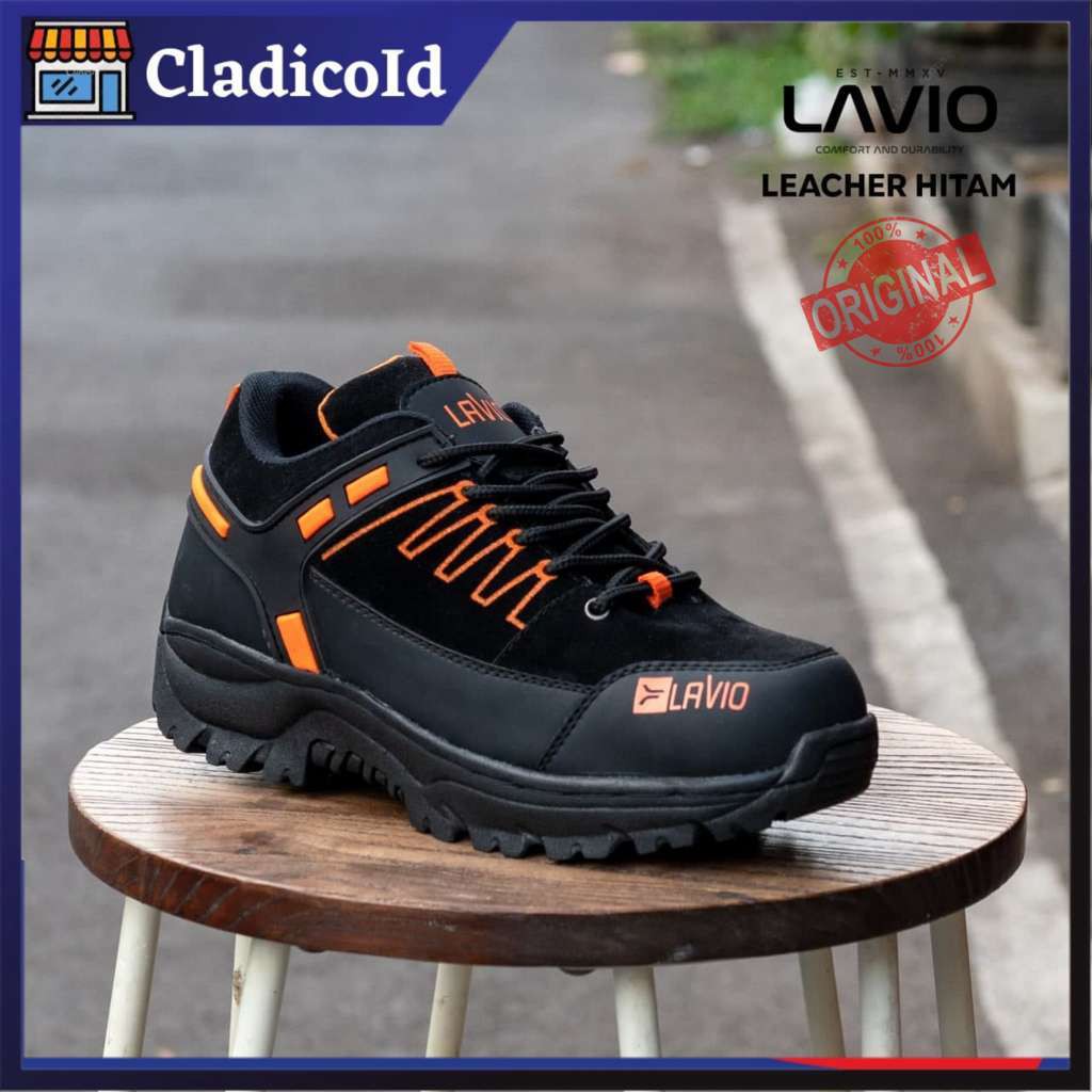 SEPATU SAFETY OUTDOOR PRIA UJUNG BESI MODEL SPORTY COCOK UNTUK KERJA LAPANGAN PROYEK MENDAKI GUNUNG HAIKING BERKENDARA SEFTY SHOES OTDOOR LEACHER