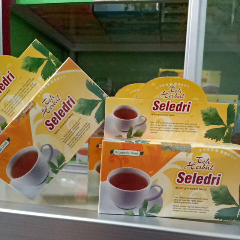 

TEH SELEDRI / Mengobati HIPERTENSI & DARAH TINGGI / MENGHILANGKAN PUSING, DAN MENCEGAH TERJADINYA STROKE.