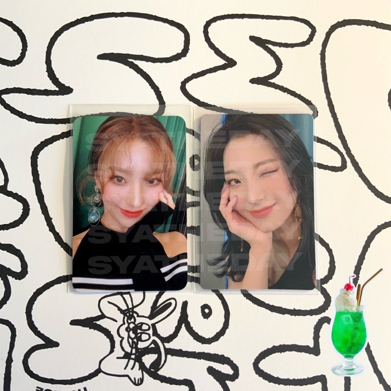 [baca deskripsi] saerom from.9 purple back ver photocard | fromis_9 saerom photocard