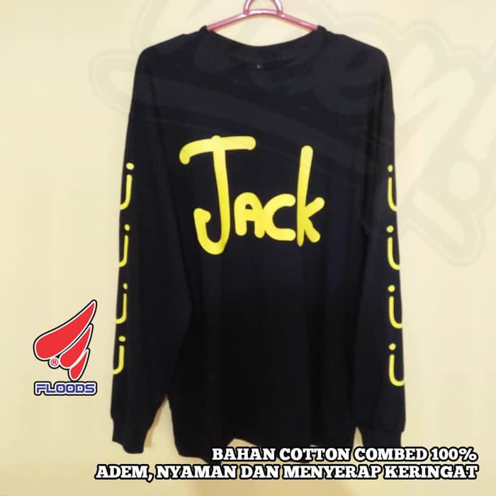 (TERBARU) KAOS DJ EDM JACK U LONG SLEEVE T-SHIRT DJ JACK U LENGAN PANJANG -Palace Store