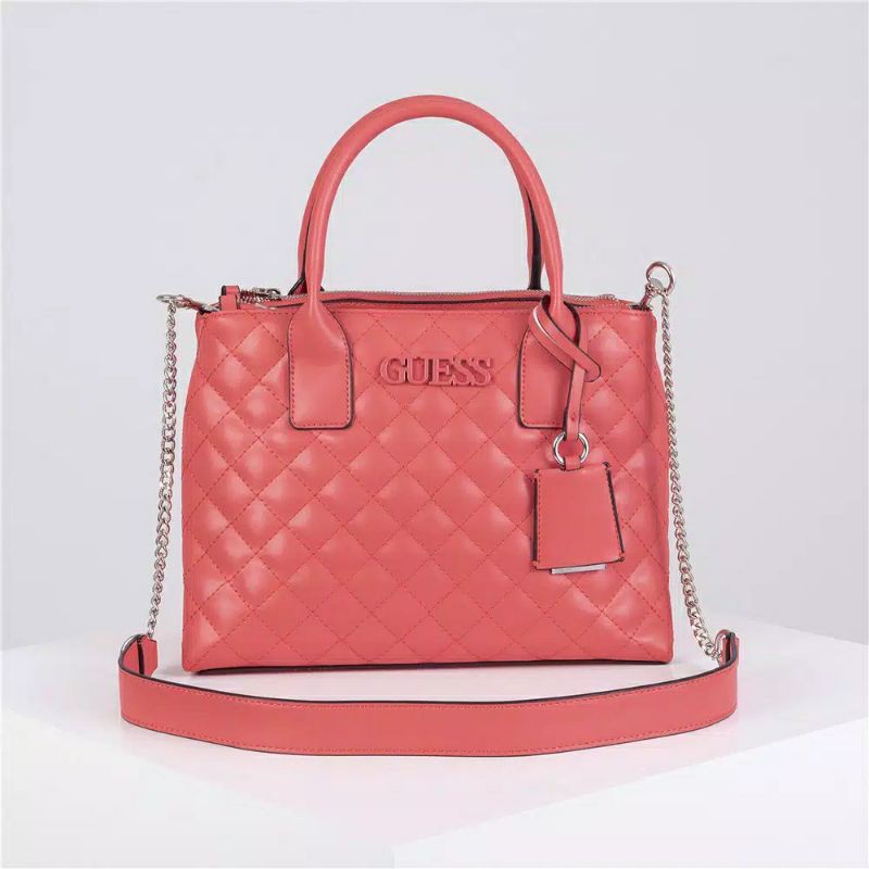 Guess Elliana Status (Guess Quilted Status Satchel Bag)