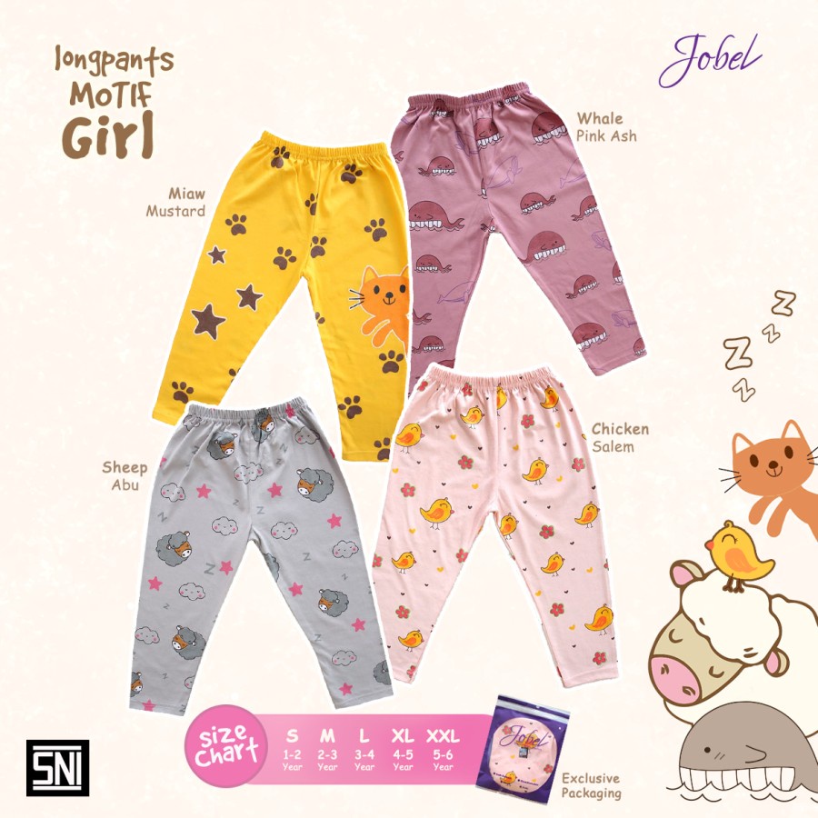 Jobel - Longpants Motif Girl