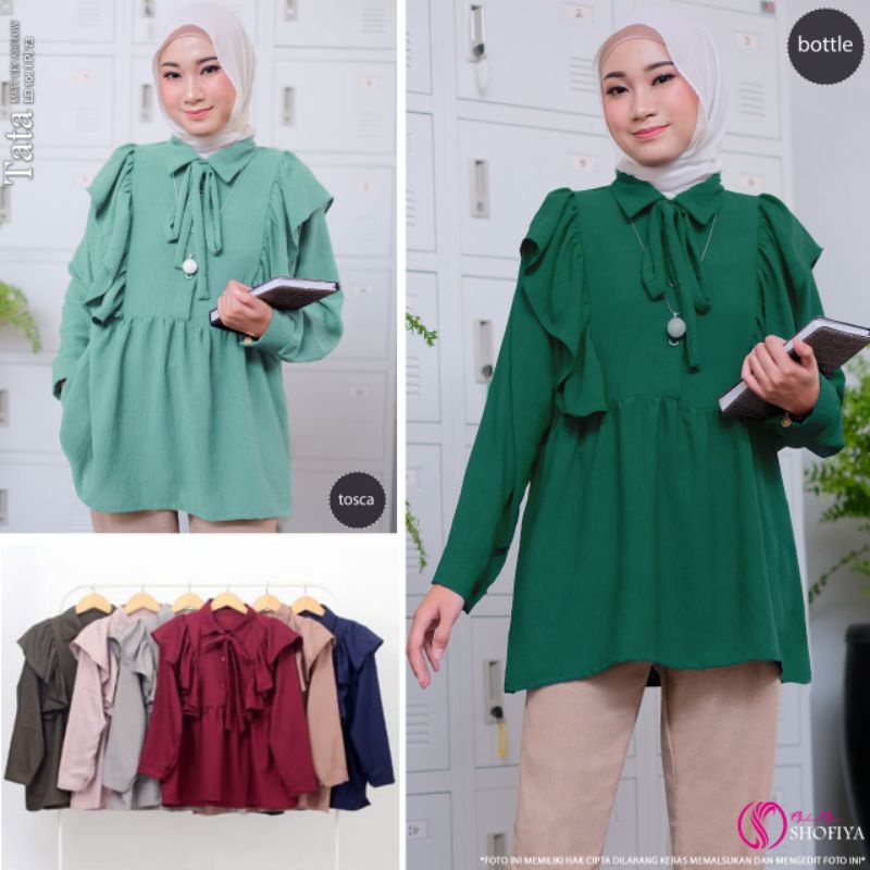 ATASAN TUNIK BLOUSE BUSUI LD 108 TATA BY SHOFIYA