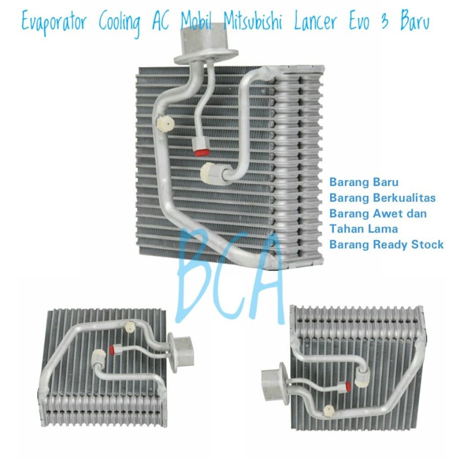 EVAPORATOR EVAP COOLING Ac Mobil Mitsubishi Lancer Evo 3 QUALITY TERBAIK