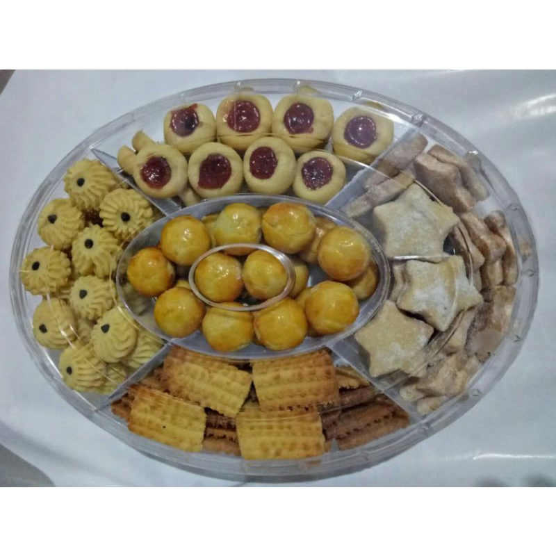 

kue kering 1 toples 5 rasa