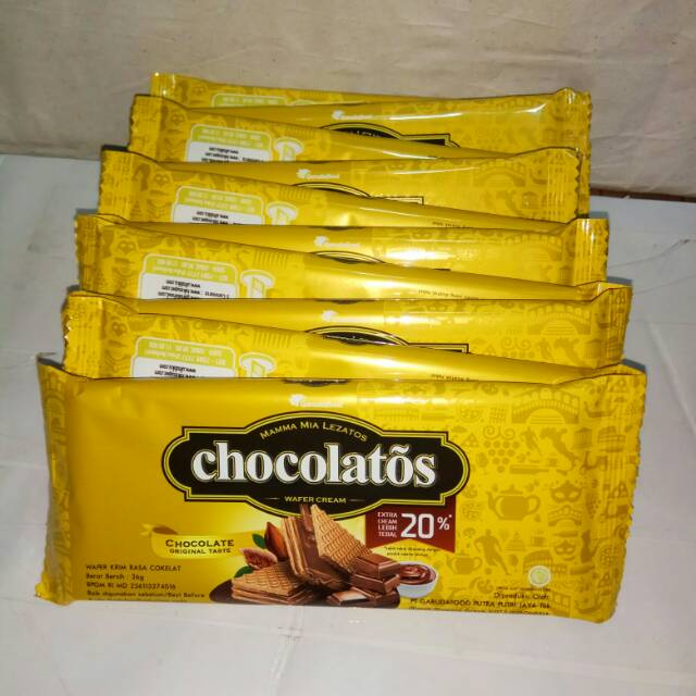 wafer chocolatos 10pcs