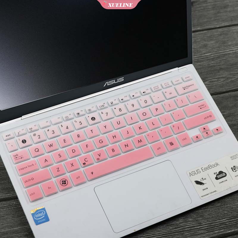 Case Pelindung Keyboard Bahan Silikon Untuk ASUS VivoBook E12 E203NA Fit Urban