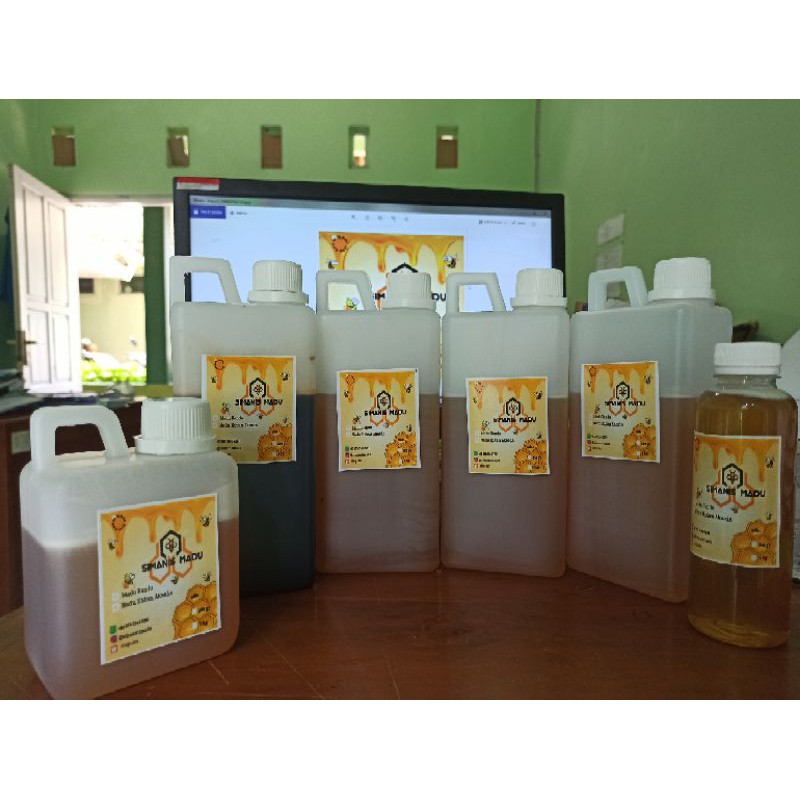 

madu randu asli honey bee 100% madu asli 350gr, 500gr, 1kg