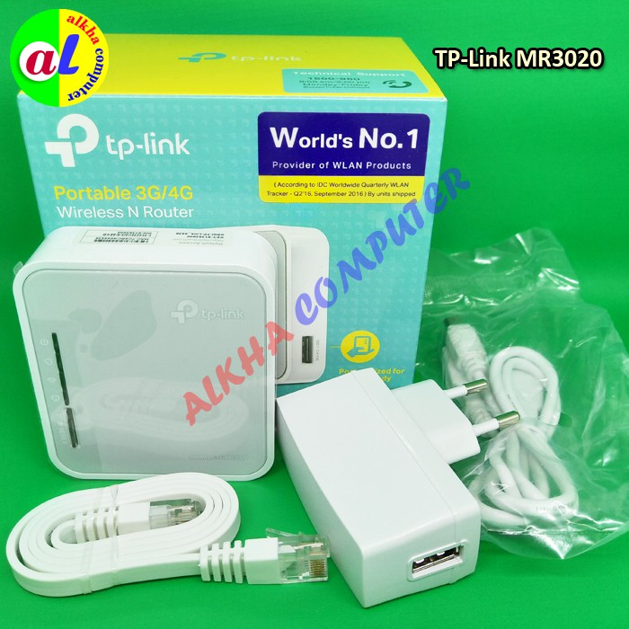 Jual TP-Link MR3020 Portable 3G/4G Modem Wireless dan Router