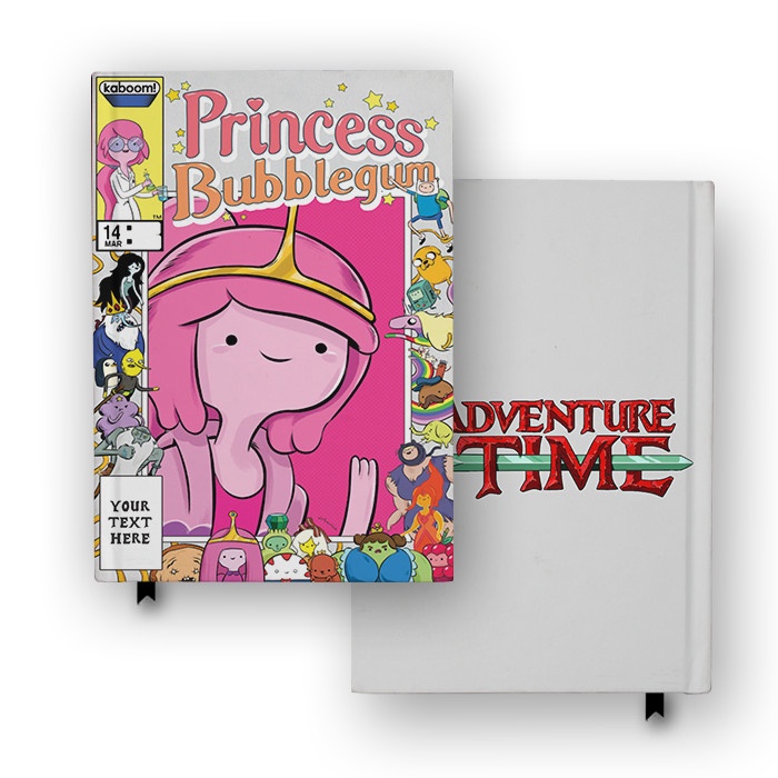 

Buku Catatan Adventure Time Bubblegum Hardcover Agenda Notebook Custom