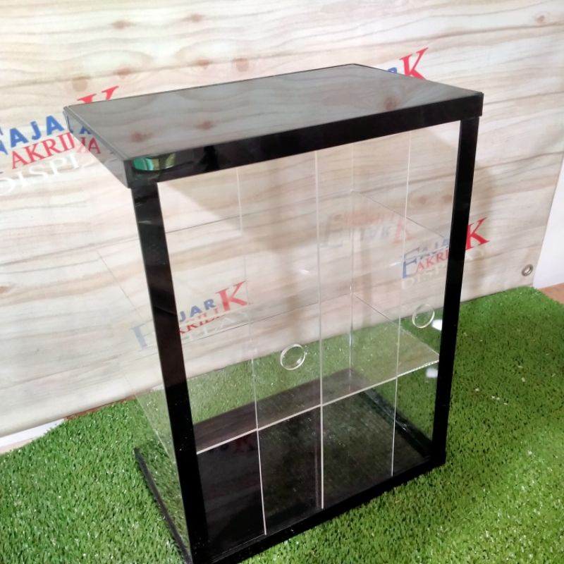 acrylik tempat Rokok/etalase s3susun/rak serbaguna