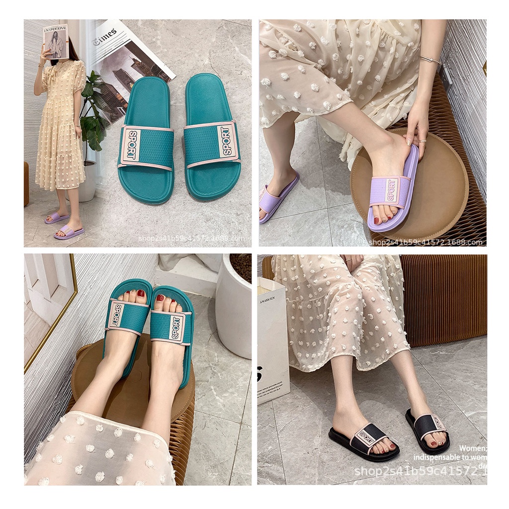 ☀CAMILO☀ Sandal Slop Fashion / Sandal Murah Import / Sandal Fashion Wanita  SF04