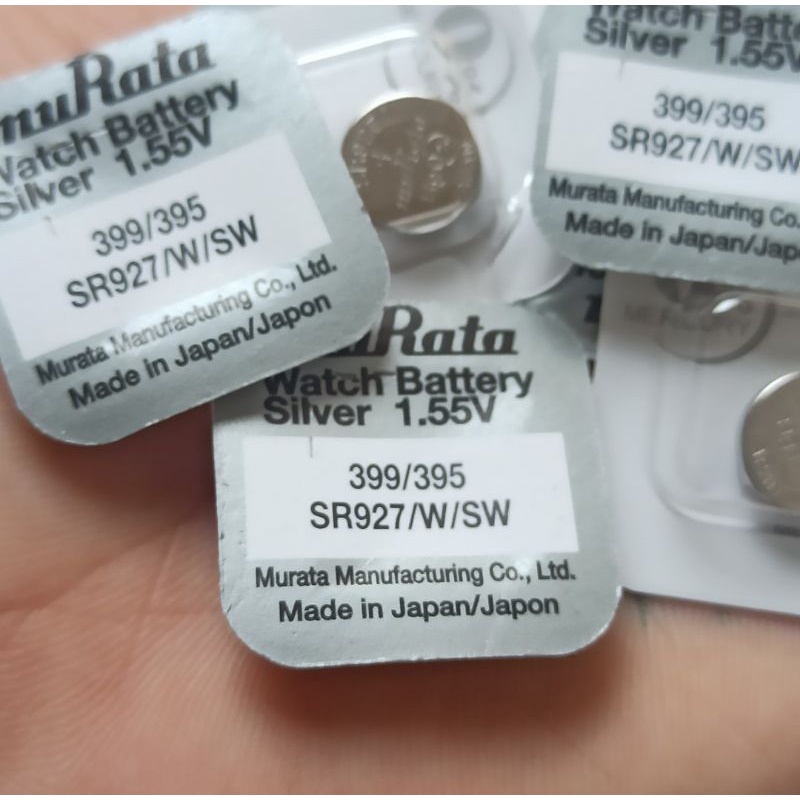 BATREI BATRE BATERAI JAM SONY MURATA 399 / 395 / SR927SW / SR927W SR 927 SW / W ORIGINAL