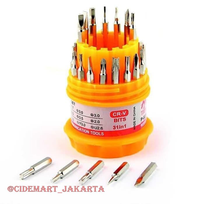 [ORIGINAL] OBENG SET 31 IN 1 SCREWDRIVER / OBENG PLUS / OBENG MINUS TERMURAH