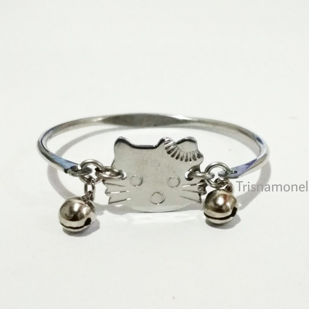 GELANG MONEL ANTI STEP ANAK MOTIF HELLO KITY