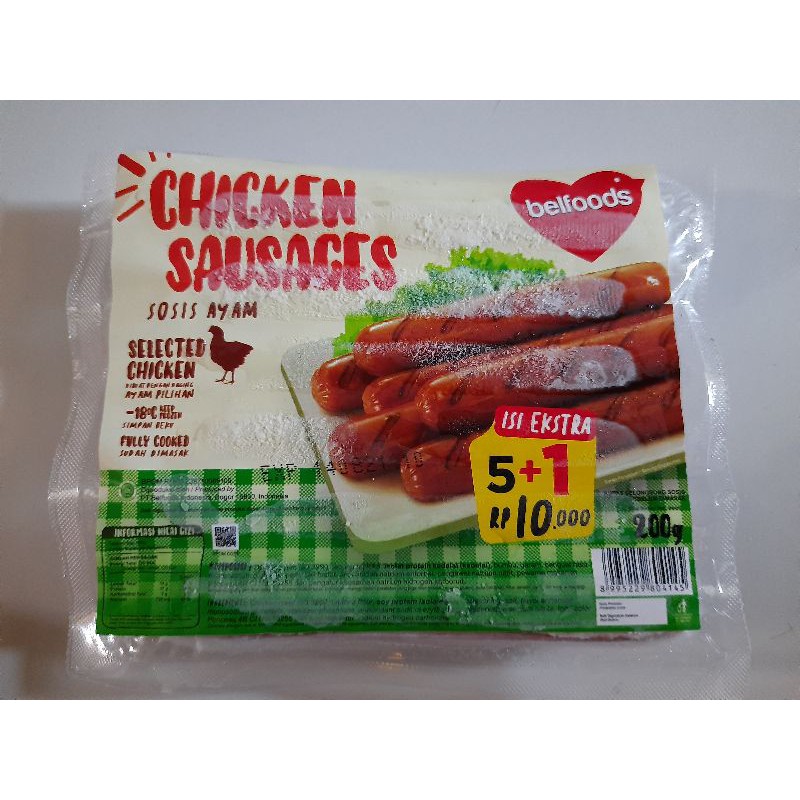 

SOSIS AYAM BELFOODS ISI 6 PCS