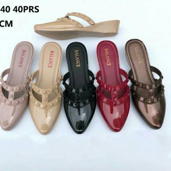 JĖƑ Sandal Wedges Jelly Balance A627 _