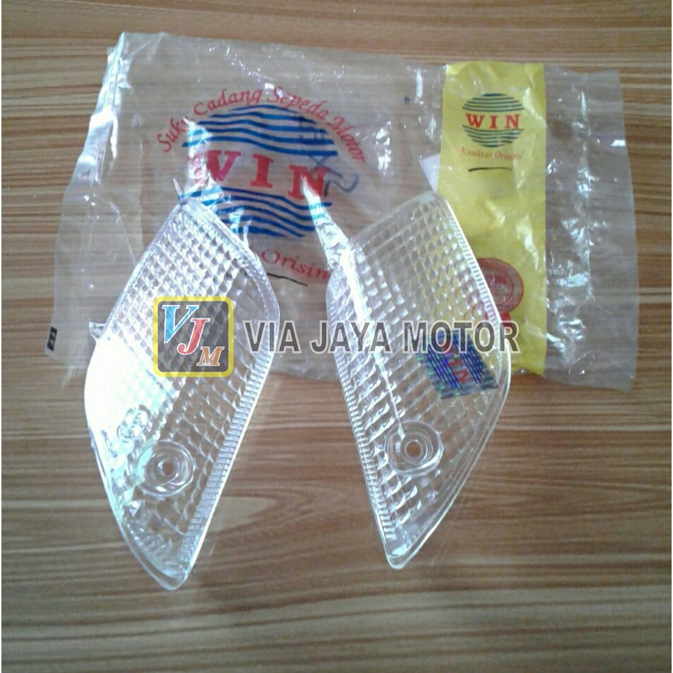 VJM MIKA KACA LAMPU SEN SEIN RITING DEPAN KANAN KIRI SHOGUN 110 NEW SHOGUN R 110