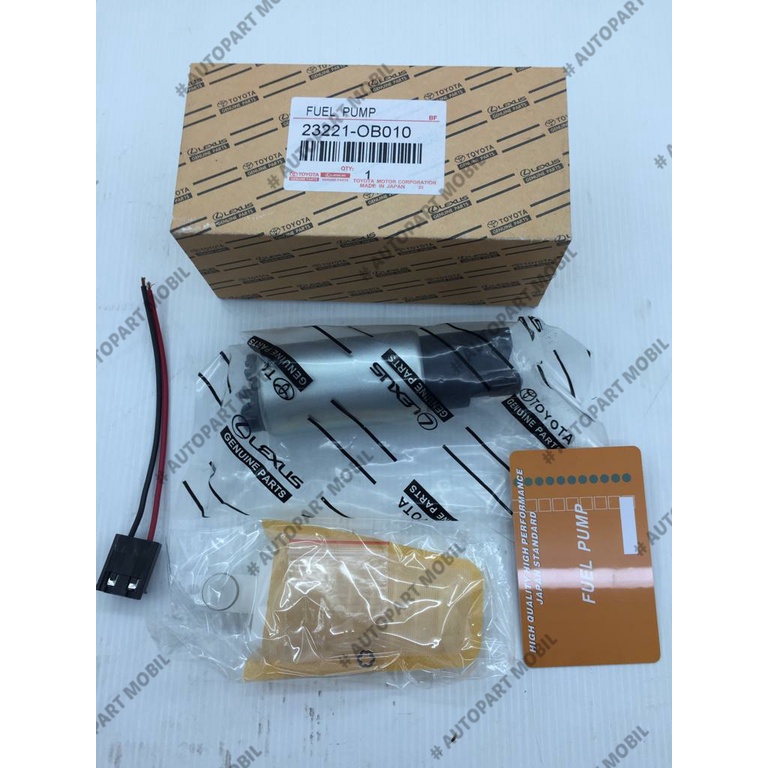JUAL FUEL PUMP POMPA BENSIN ROTAK  SOKET KECIL AVANZA KIJANG 7K EFI 23221-0B010