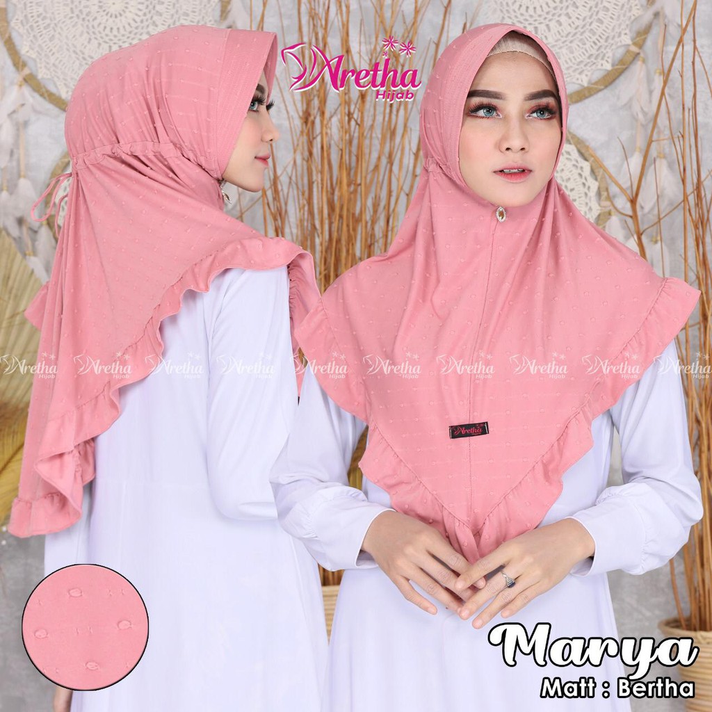 HIJAB INSTANT MARYA BERTHA / MAR-YAA ORI ARETHA