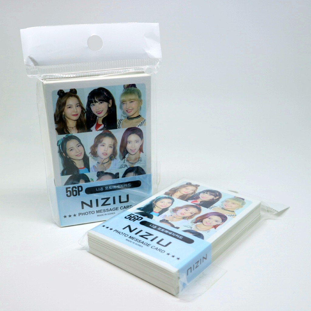 

NiziU Photo Message Card Set (Set of 56 Cards) / READY - Limited stock! ⊹₊⋆