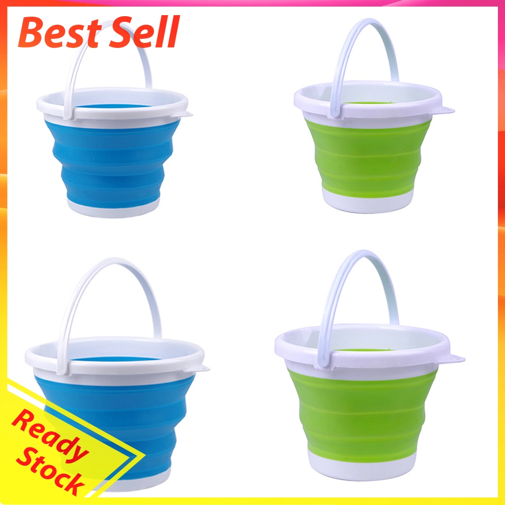 Collapsible Bucket Portable Home Outdoor Fishing Travel Car Washing Basin