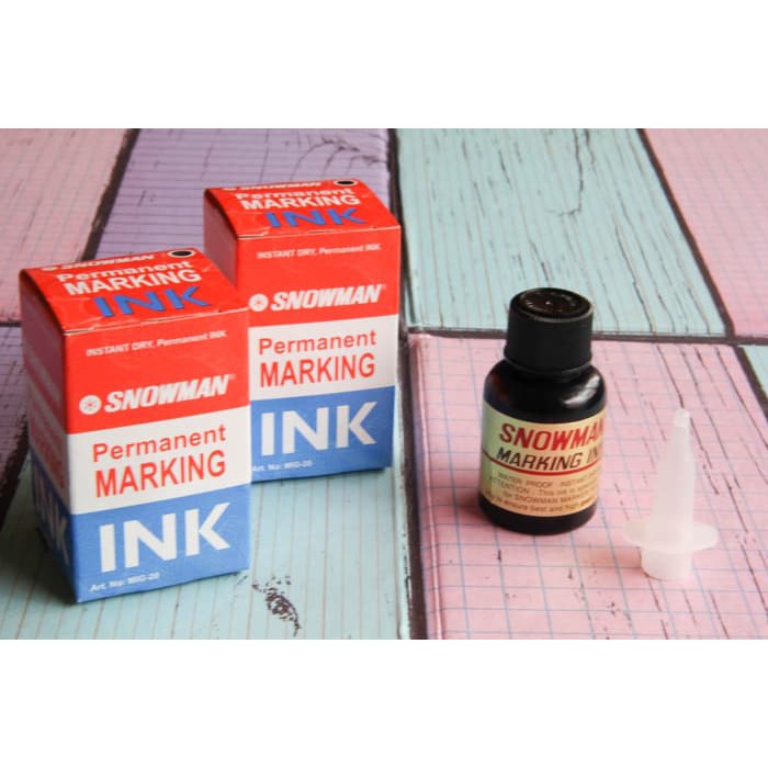 

Promo Isi tinta spidol permanent SNOWMAN Murah