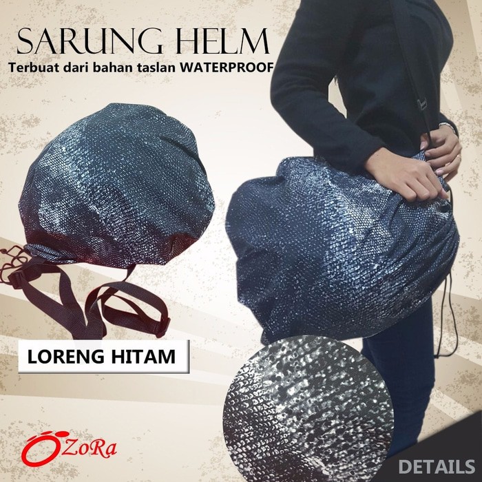 Hot Promo sarung helm MOTIF tas waterproof anti air hujan nolan agv grosir polos pink murah