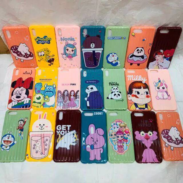 SILICON GLOSY KOPER MOTIF/SOFTCASE KOPER GAMBAR SAMSUNG XIAOMI OPPO VIVO