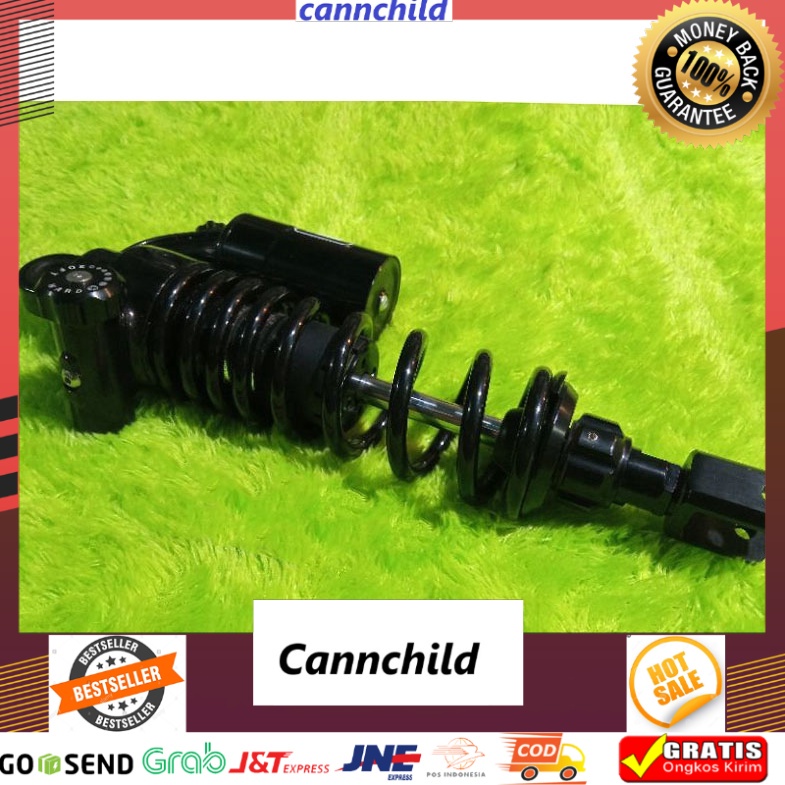 Shock belakang REP ohlins stell full black uk 335 beat vario scoopy [Termurah Produk Original]