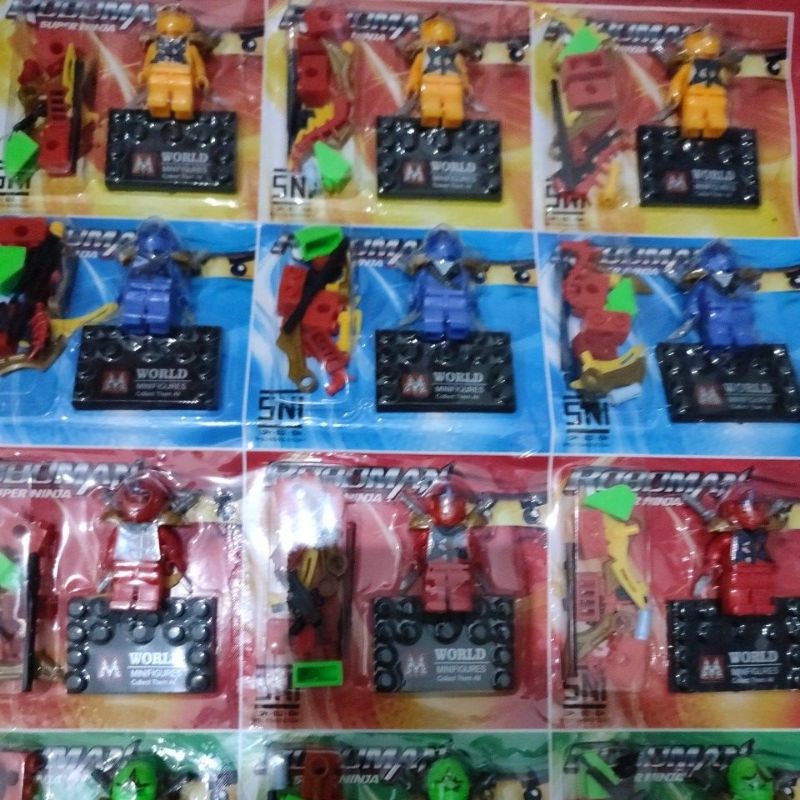 Promo Murah Mainan Anak Brick Lego Ninjago Mainan Anak Lego Ninjago Brick Random Murah Berkualitas