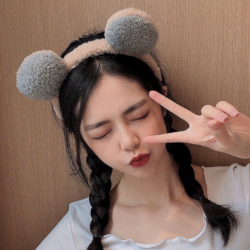 Bandana Bando Headband Makeup atau Cuci Muka Motif Imut dan Lucu Model Korea Headband Aksesoris