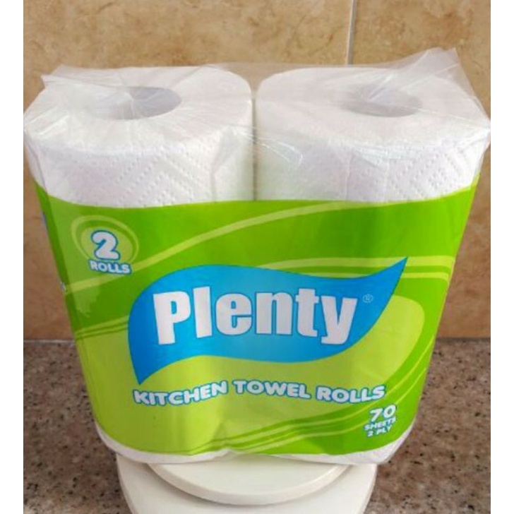 TISSUE SERAP MINYAK PLENTY ISI 2 ROLL KITCHEN TOWEL