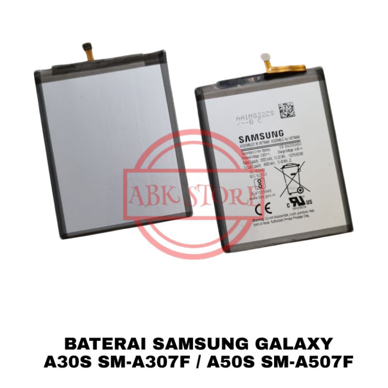 BATRE BATERAI BATTERY SAMSUNG GALAXY A30S SM-A307F / A50S SM-A507F ORIGINAL