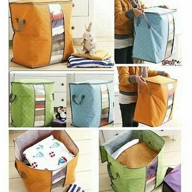 TM STORAGE BAG / TEMPAT BAJU PRAKTIS - BELI 1 GRATIS 1 CS