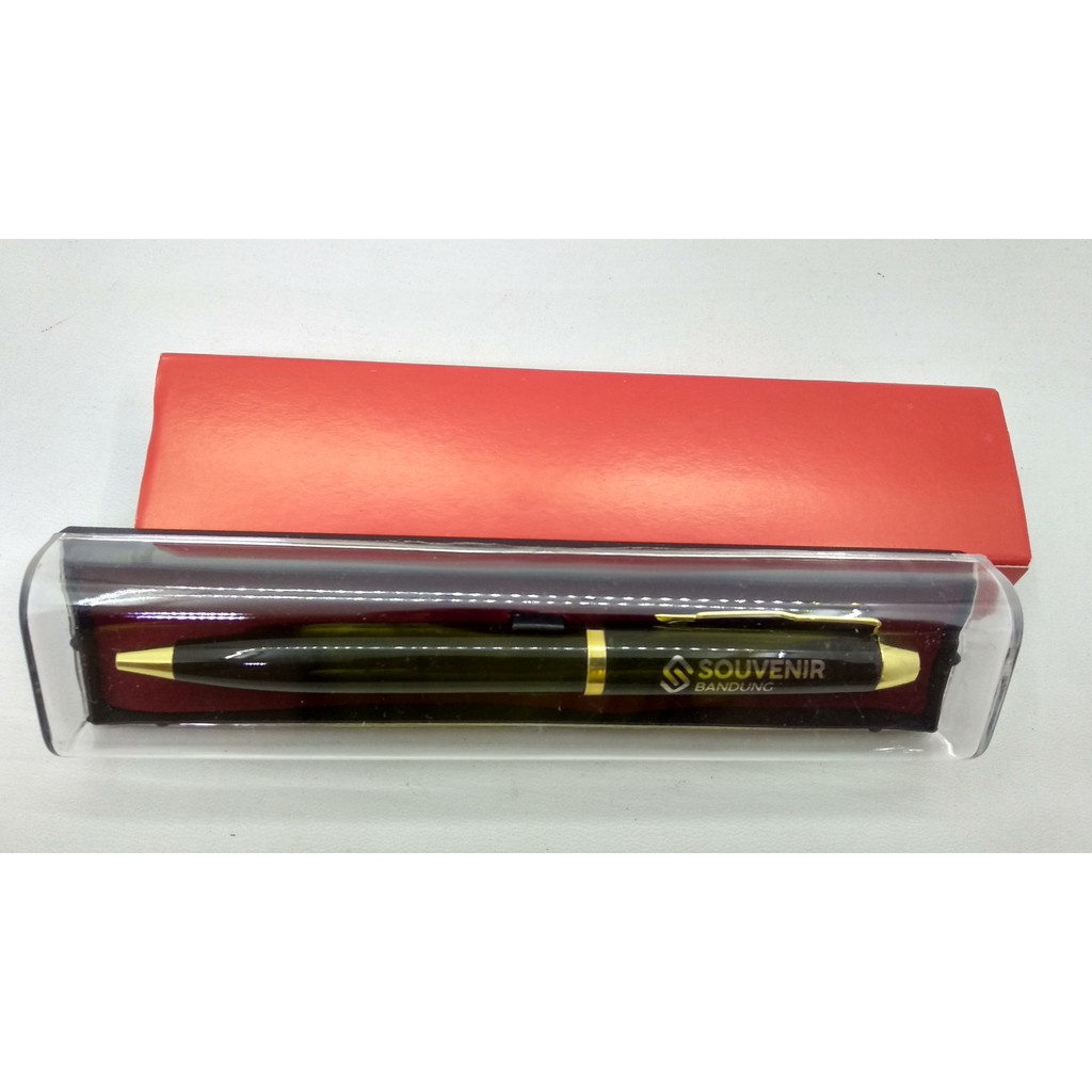 ballpoint metal - pulpen stainless Bebas desain grafir laser bolpen pena ukir nama logo murah