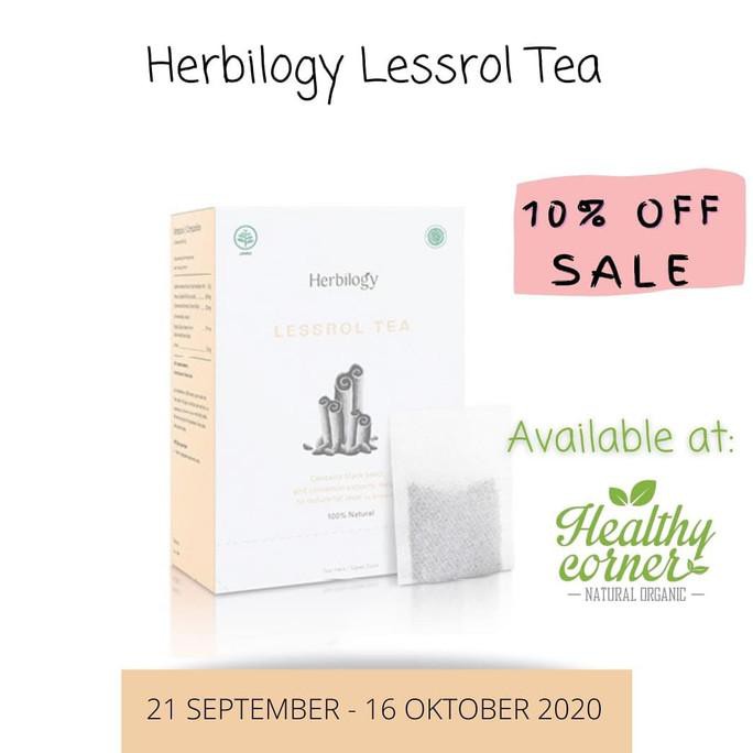 

Lessrol Tea Teh Penurun Kolesterol 20 x Tea Bag - Herbilogy SPECIAL