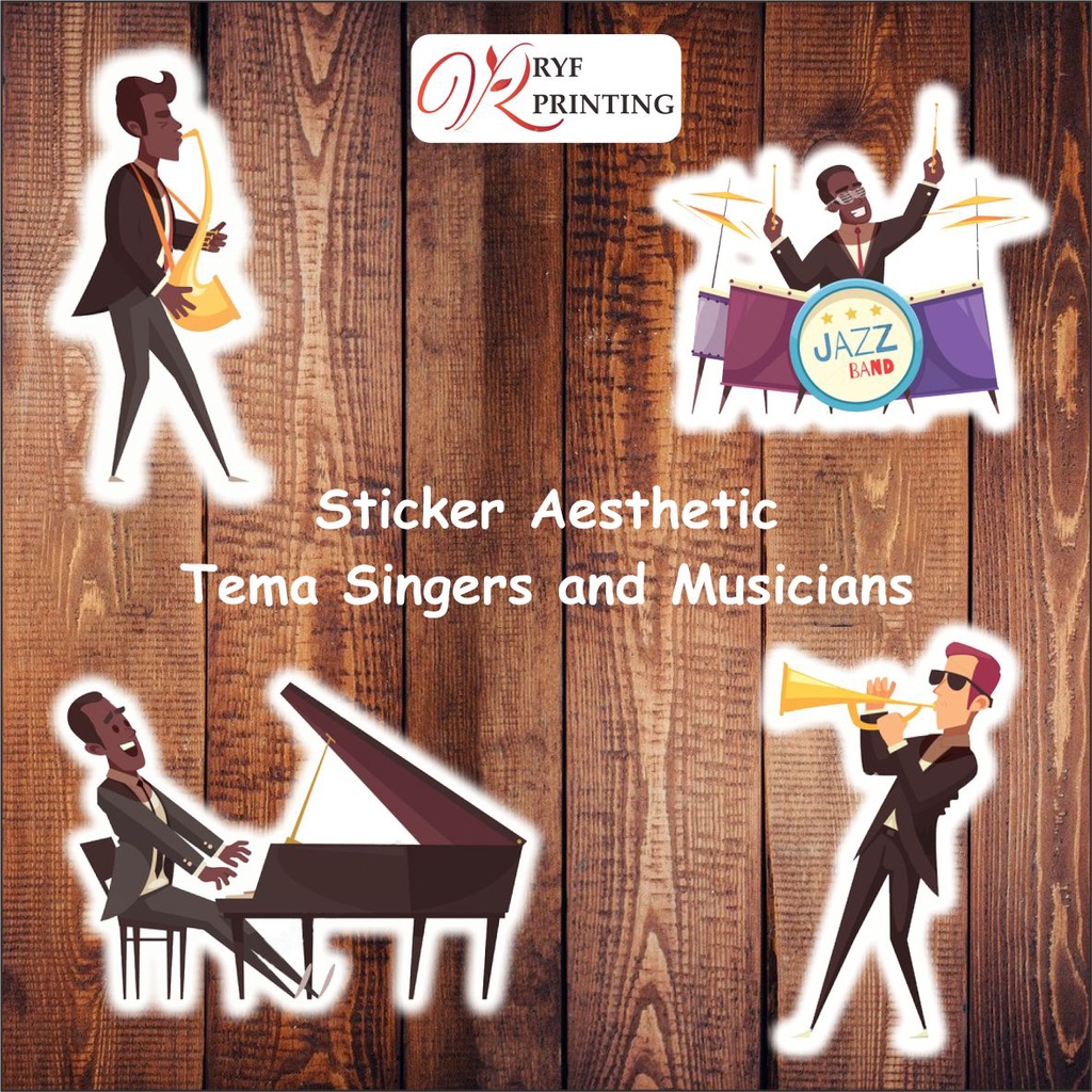 

STICKER AESTHETIC TEMA SINGERS AND MUSICIANS