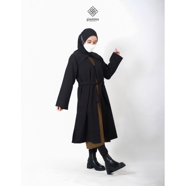 Outwear Wanita - Gianina/ Wanda hoobs trench coat