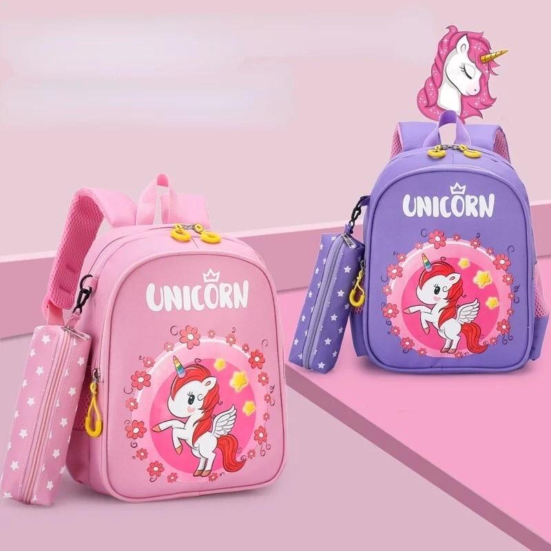 New tas ransel backpack Unicorn / tas sekolah anak lucu / backpack anak perempuan gemas / tas gandong / tas beautifull