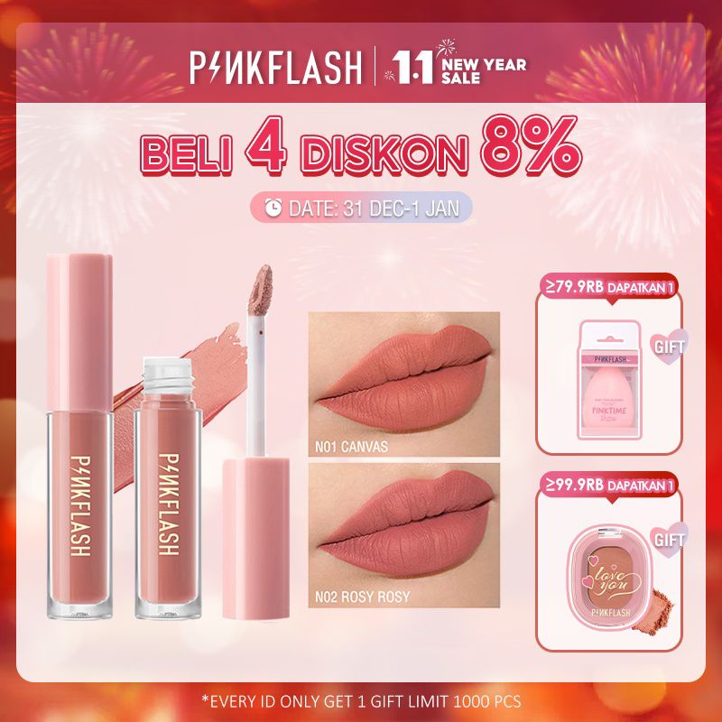 pinkflash matte lipstik